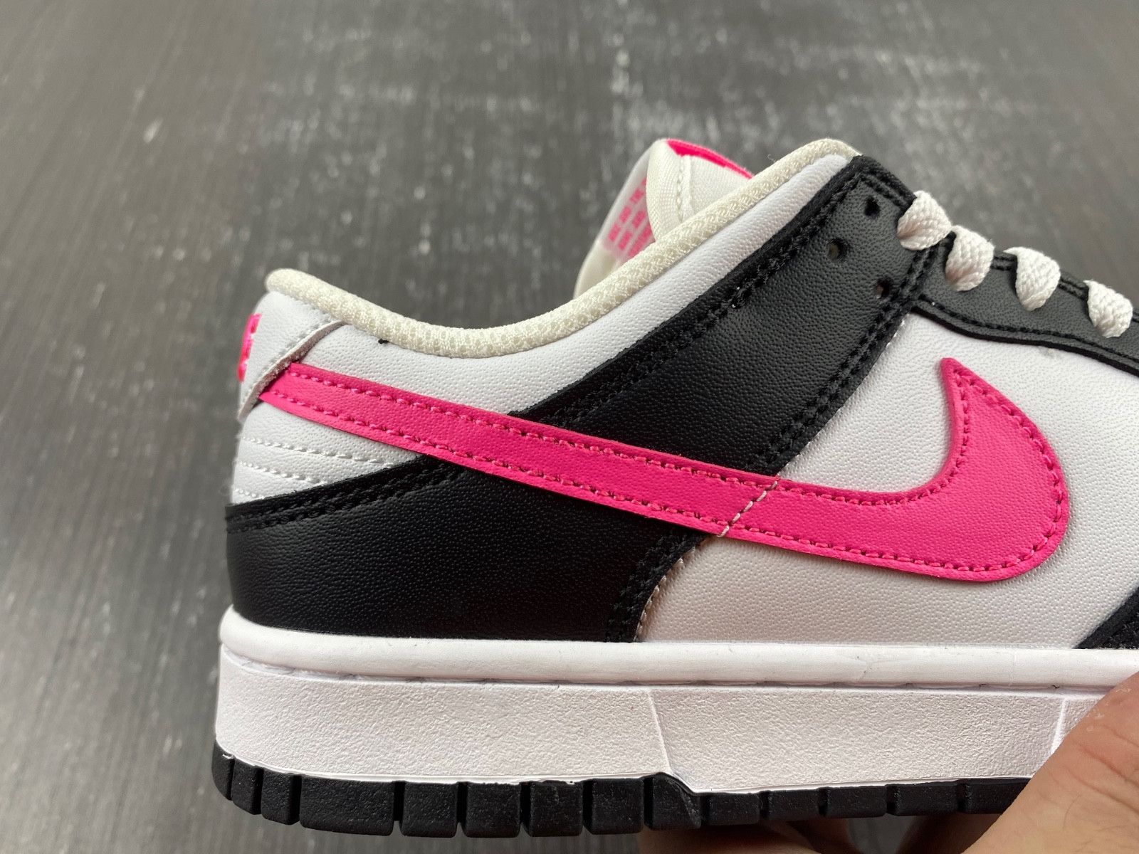 nike dunk low "dark obsidian/fierce pink" fb9109-401