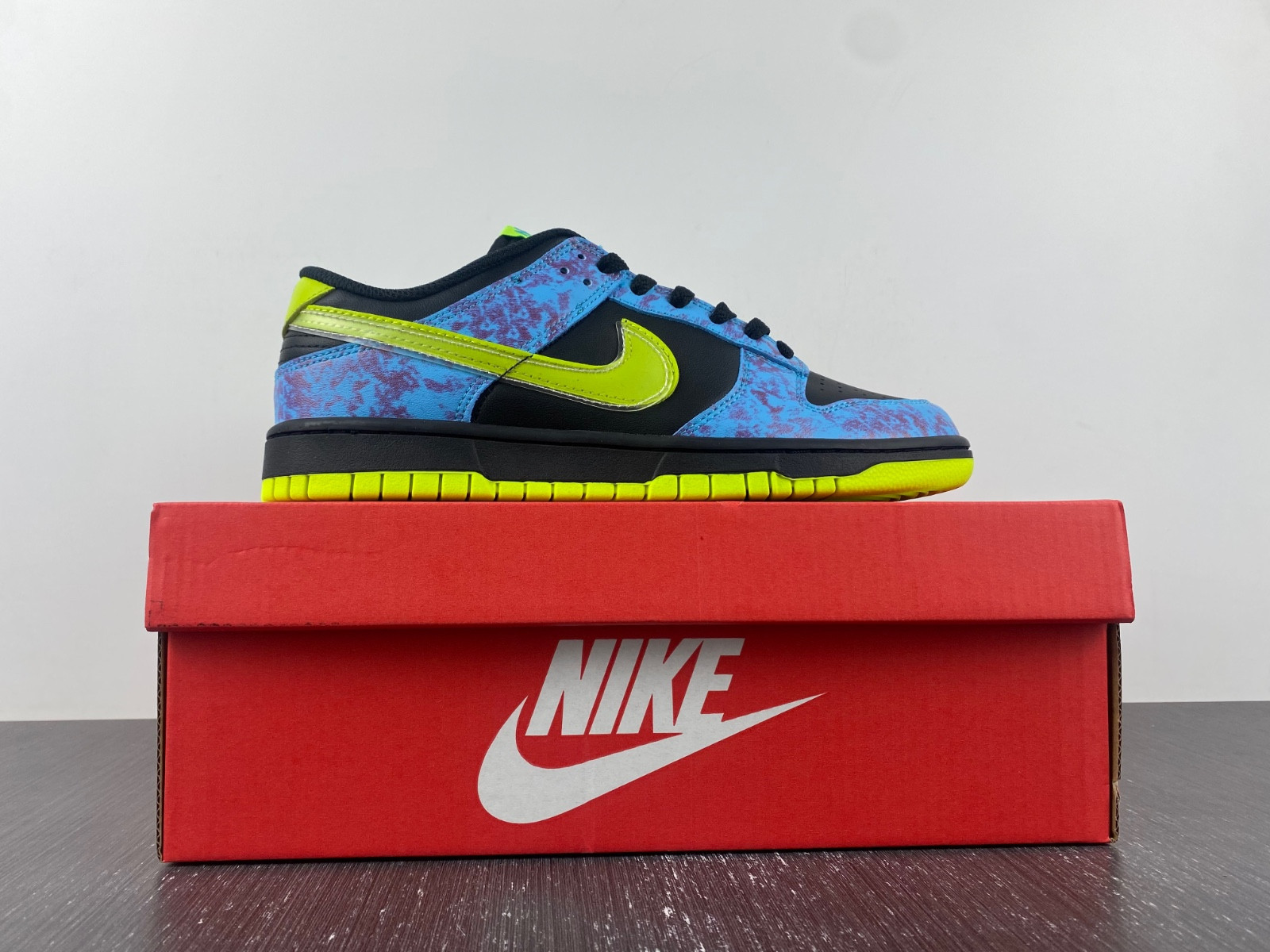 nike dunk low gs "acid wash" dv1694-900