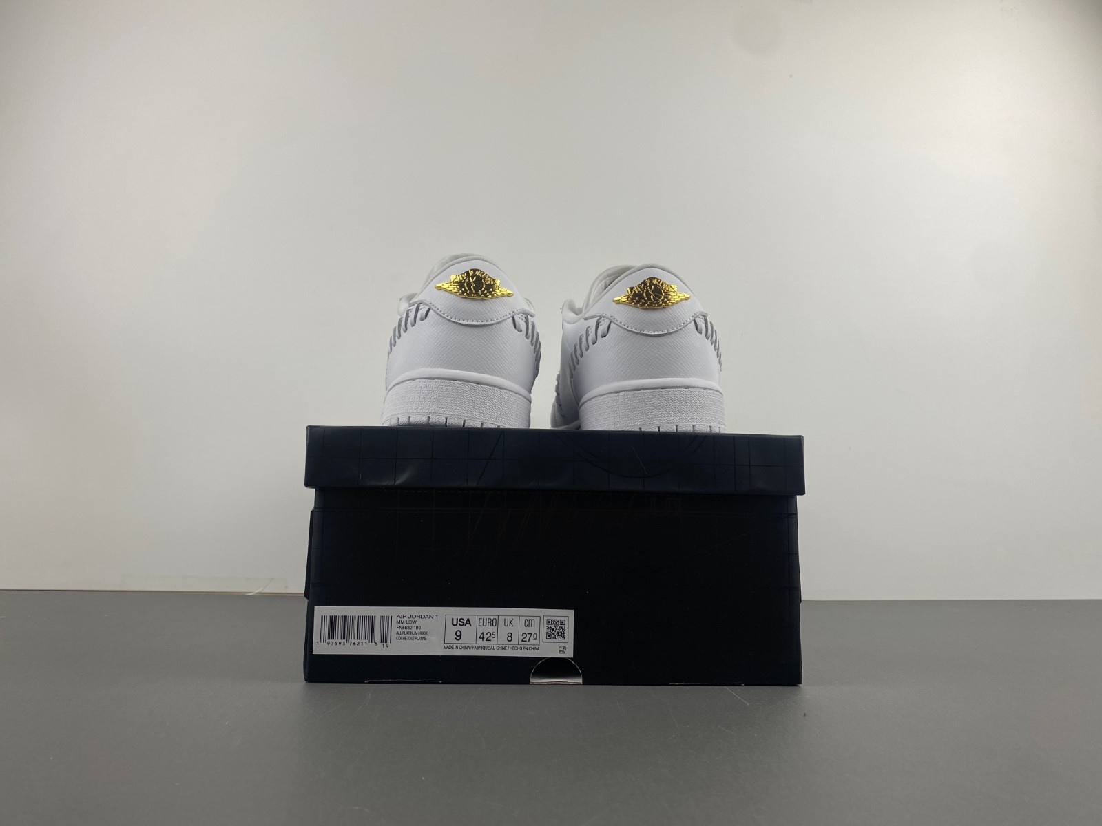 air jordan 1 low method of make sail white fn5032-100
