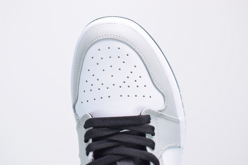 air jordan 1 low gs "light smoke grey" 553560-030