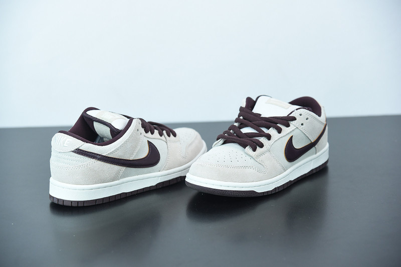 nike sb dunk low desert sand mahogany bq6817-004