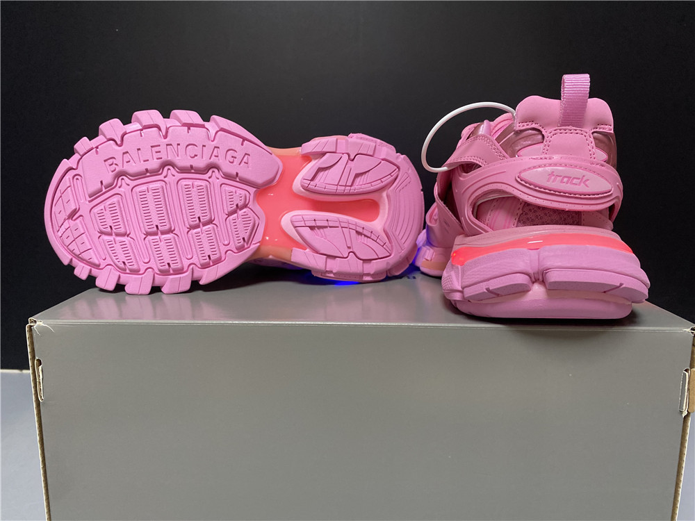 bc track mule clear sole sneakers 3.0 led
