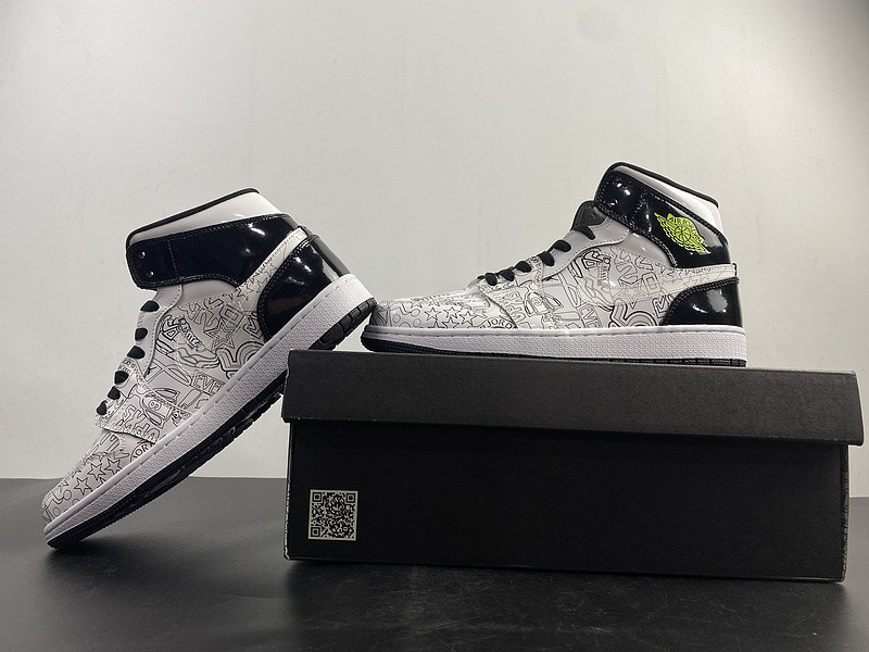 air jordan 1 mid gs “diy” dc4099-100