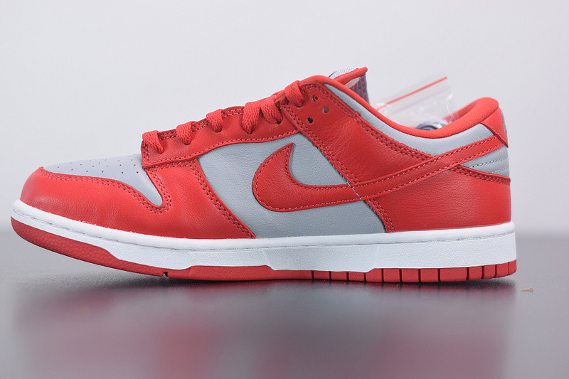 nike dunk low sp university red wolf grey cu1726-600