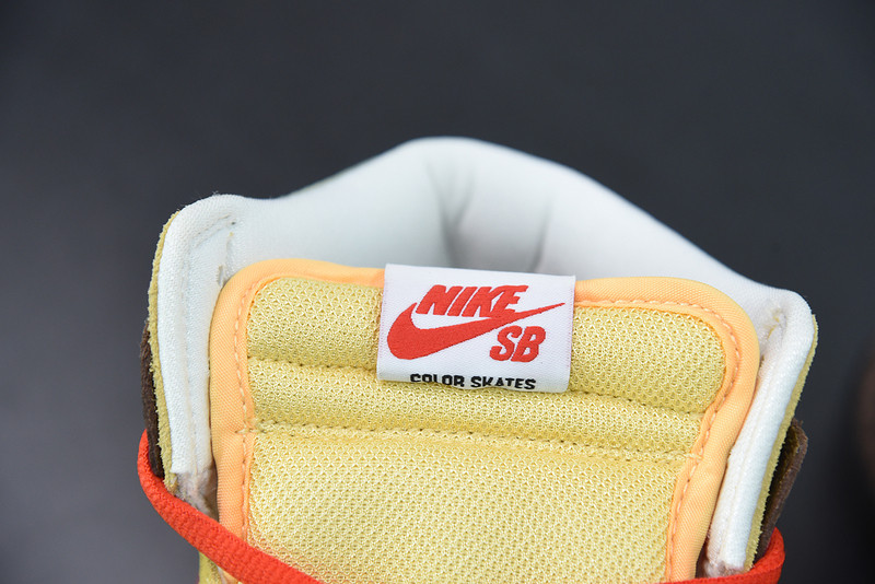 color skates x nike sb dunk high kebab and destroy cz2205-700