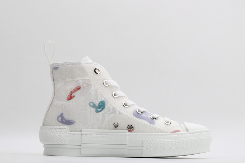 dio* b23 oblique high-top sneaker
