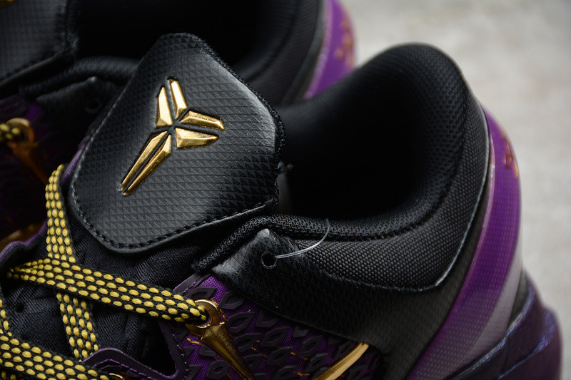 nike zoom kobe vii black purple-gold 511371-005