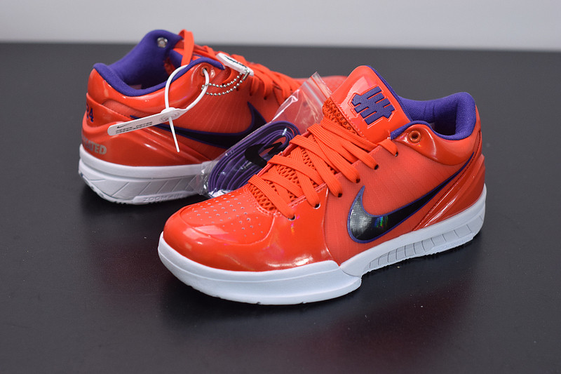nike kobe 4 protro undefeated phoenix suns cq3869-800