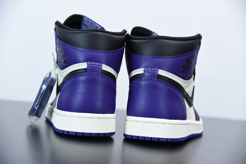 air jordan 1 retro high og "court purple" 555088-501