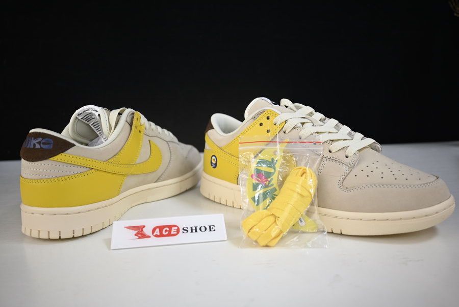 nike dunk low lx banana (w) dr5487-100