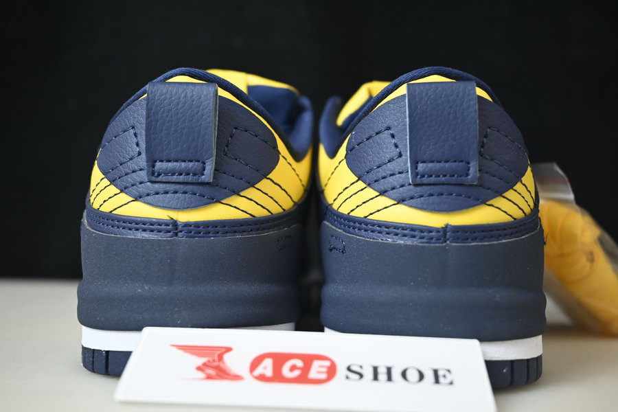 nike dunk low disrupt 2 "michigan" dv4024-400