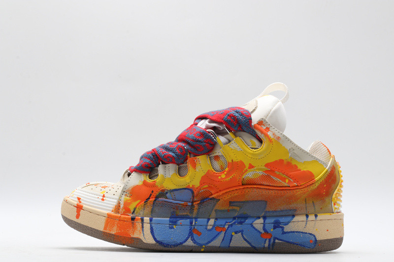 lanvin curb sneaker