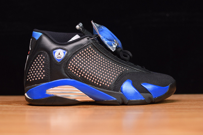 air jordan 14 retro x S*p*e sp ''black varsity royal'' bv7630-004