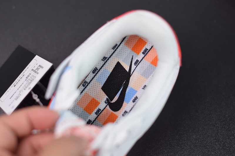 nike air force 1 shadow "summit white team orange" cq9503-100