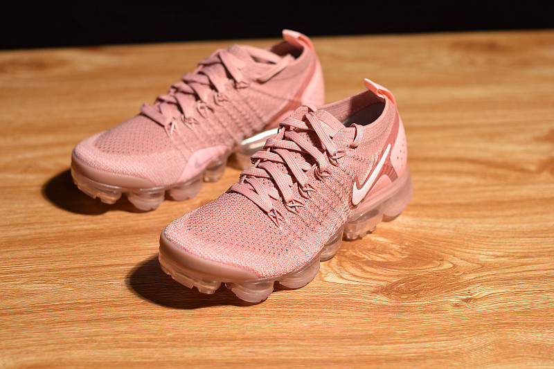nike air vapormax flyknit 2 "rust pink" 942843-600