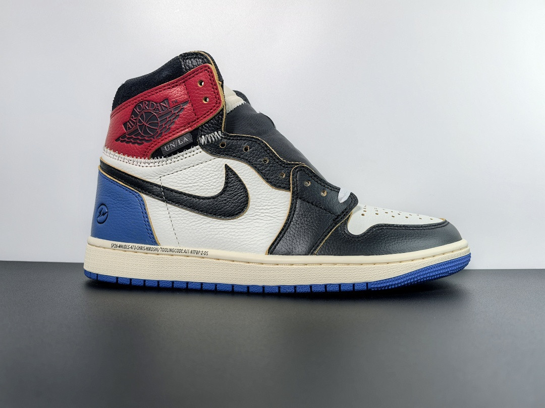 Union x Fragment x Air Jordan 1 High OG “Varsity Red/Sport Royal” IO7847-002