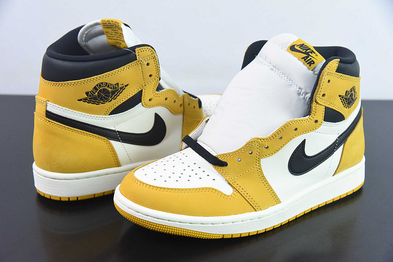 air jordan 1 high og "yellow ochre" dz5485-701