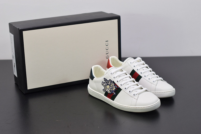 g*u*i ace embroidered low-top sneaker