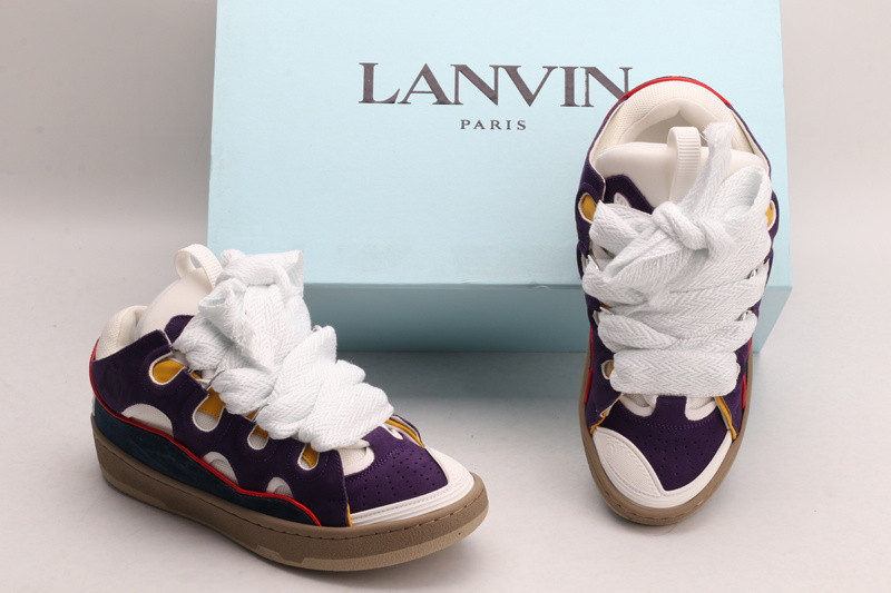 lanvin curb sneaker