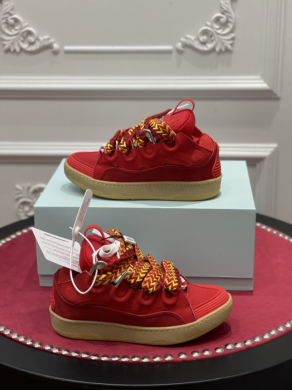 lanvin curb sneaker