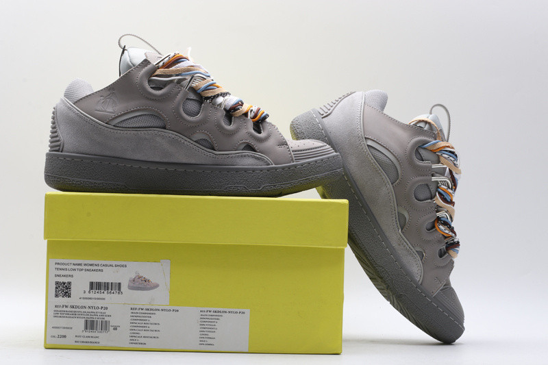 lanvin curb sneaker