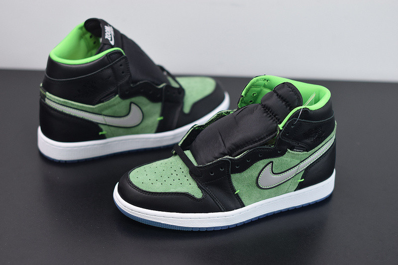 air jordan 1 high zoom “rage green” ck6637-002