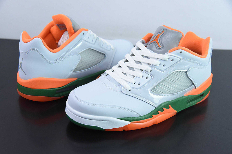 air jordan 5 gs “miami hurricanes” fq1293-018