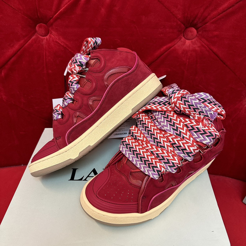 lanvin curb sneaker