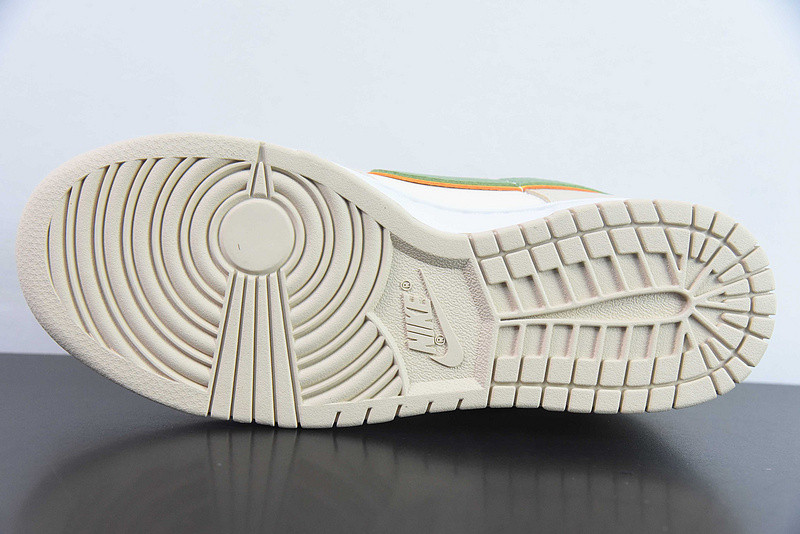 nike dunk low "pale ivory/oil green" fq6869-131