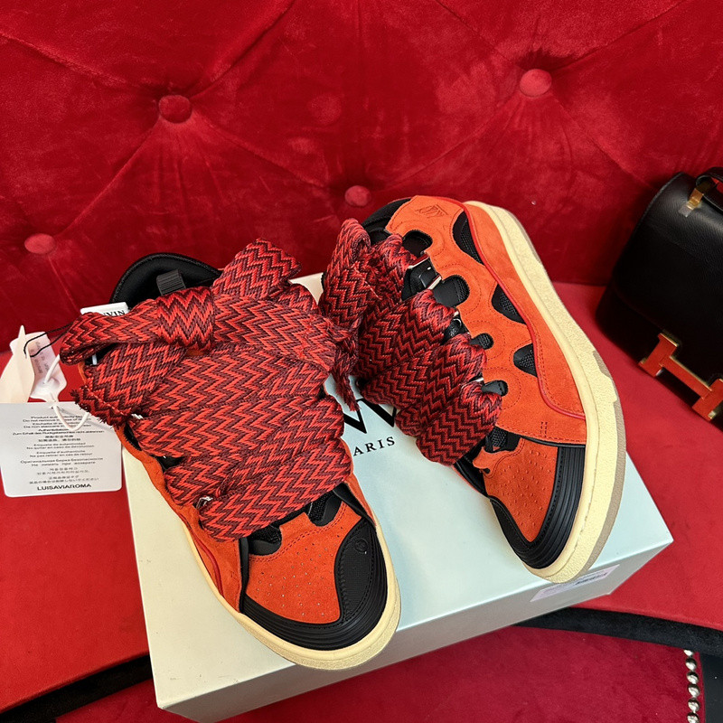 lanvin curb sneaker