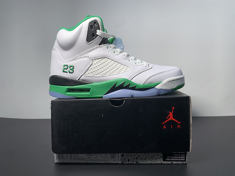 women’s air jordan 5 “lucky green” dd9336-103