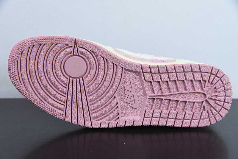 travis scott x air jordan 1 low og "shy pink" dm7866-106