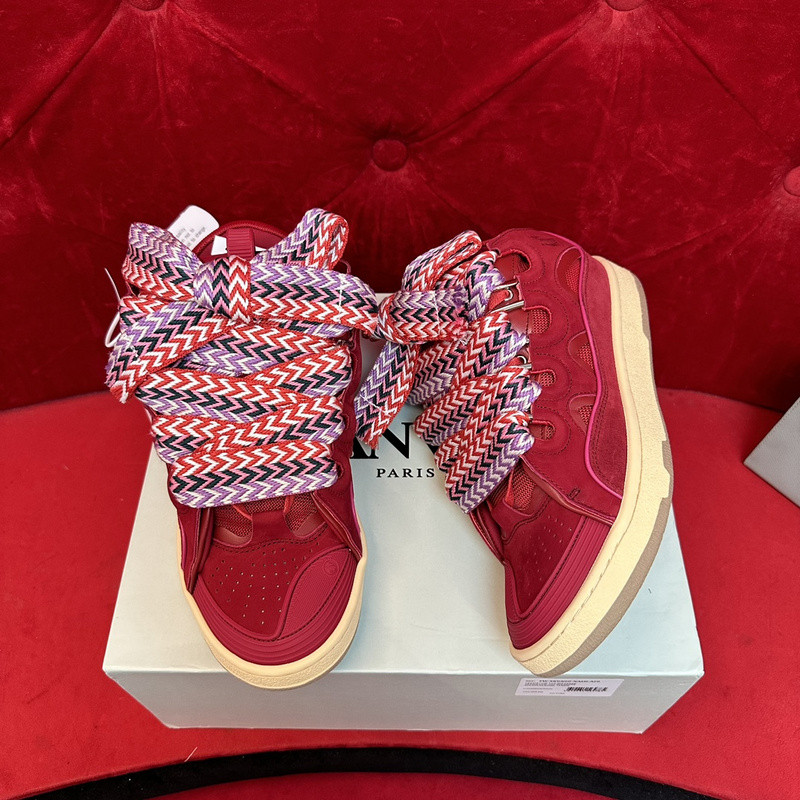lanvin curb sneaker