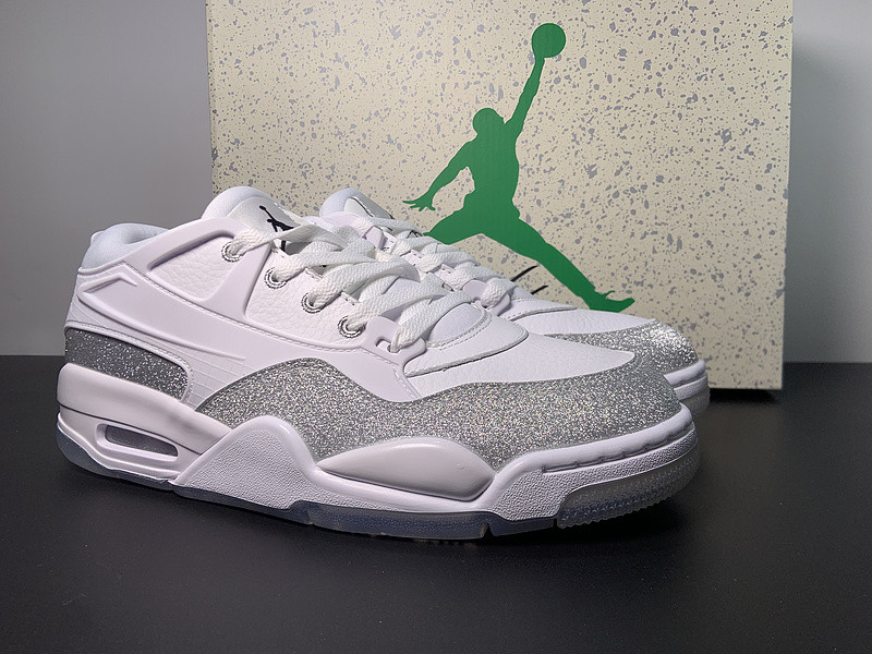 nigel sylvester x air jordan 4 rm white hq3441-111