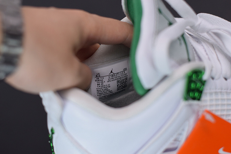 air jordan 4 “green metallic” ct8527-113