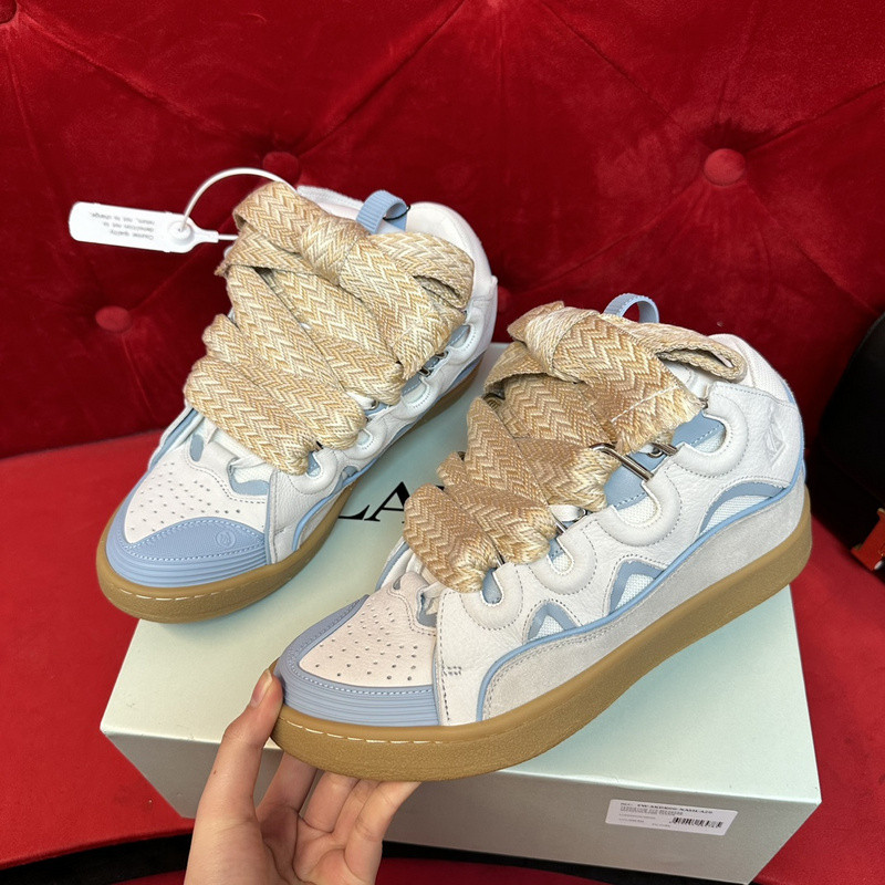lanvin curb sneaker