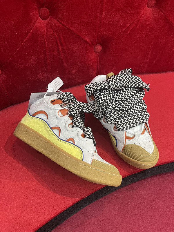 lanvin curb sneaker