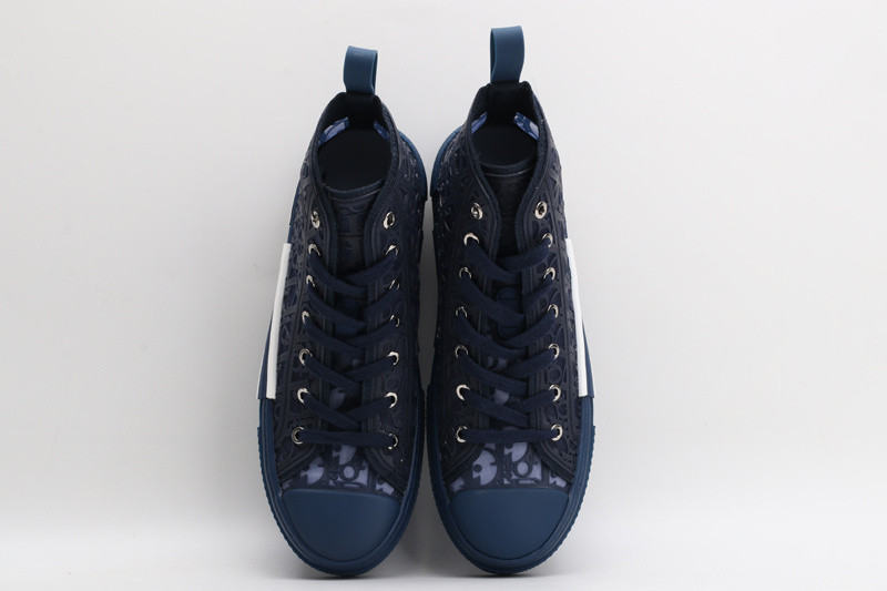 dio* b23 oblique high-top sneaker