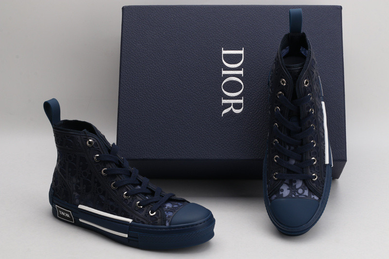 dio* b23 oblique high-top sneaker