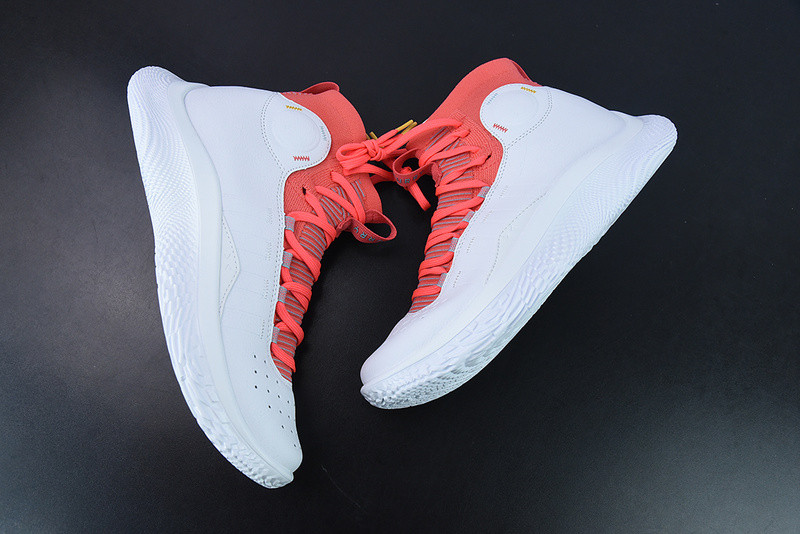 under armour curry 4 flotro white red 3024861-100