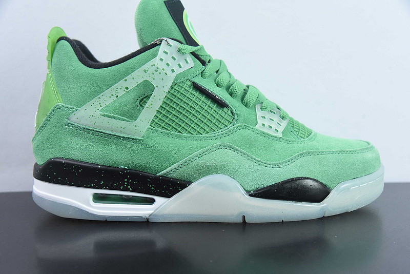 air jordan 4 pe green