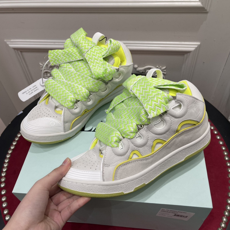 lanvin curb sneaker
