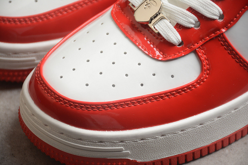 a bathing ape bape sk8 sta red