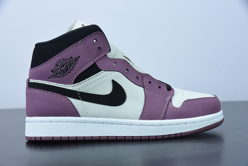 air jordan 1 mid se light mulberry dc7267-500