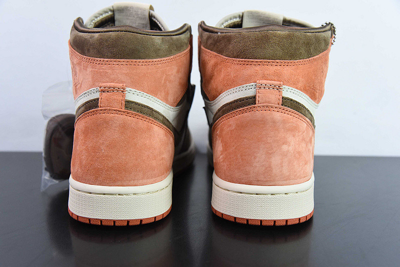 air jordan 1 retro high og wmns "dusted clay" fq2941-200