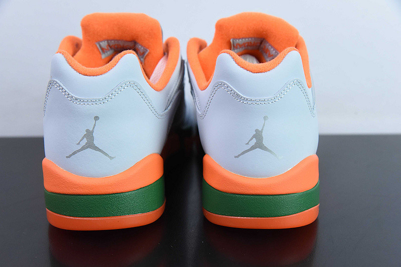 air jordan 5 gs “miami hurricanes” fq1293-018