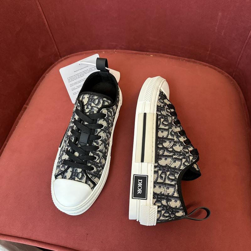 DIO* B23 LOW-TOP SNEAKERS IN OBLIQUE