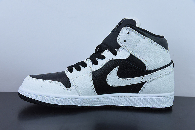 air jordan 1 mid split black white (w) dr0501-101