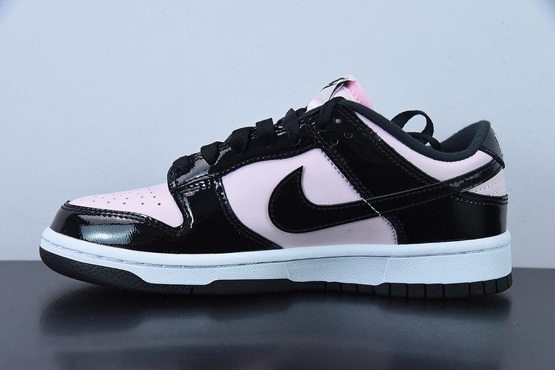 nike dunk low pink foam black (w) dj9955-600