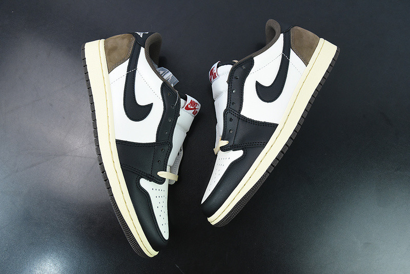 travis scott x air jordan 1 low dark mocha black cq4277-105
